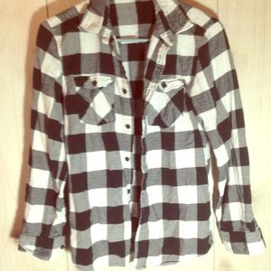 Black and white Flannel